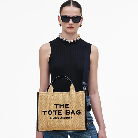 Marc Jacobs The Woven Medium Tote Bag - Natural - Picture 7 of 12